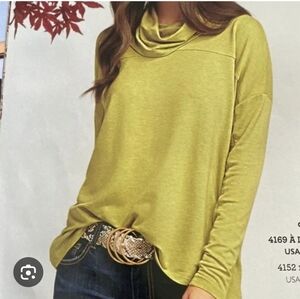Cabi Ease Turtleneck Top